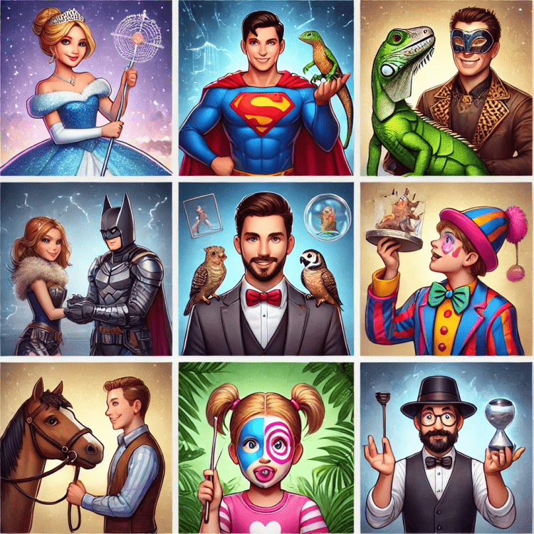 Party Entertainers For Hire