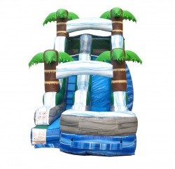 TnT20Tropical20Slide203 735719083 15' Tropical Marbled Water Slide (Wet or Dry)