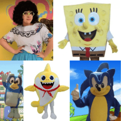 Characters For Birthday Parties