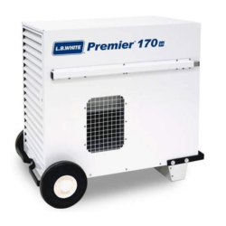 LB White Premier 170 Heater (170k BTU) + 100lb Tank